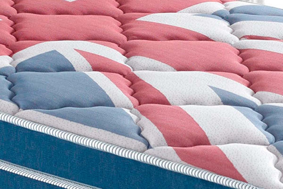 Cama Box Baú CRC +Colchão Molas London Anjos