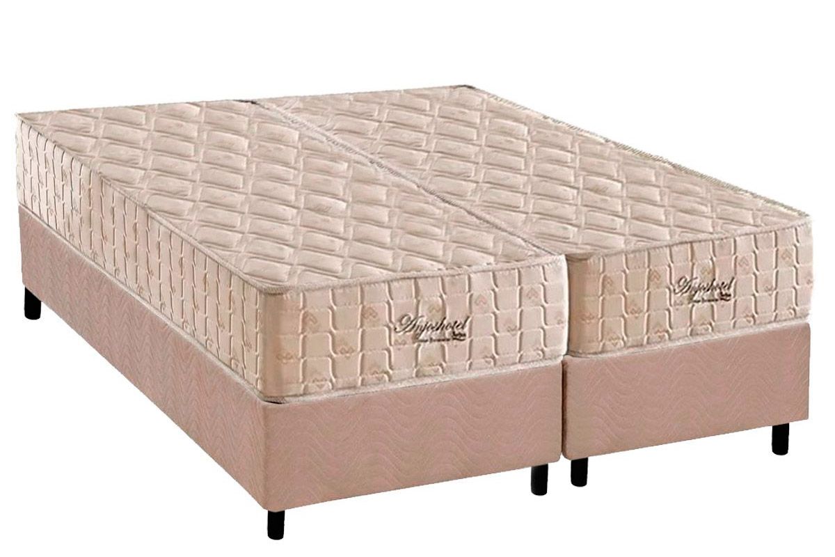 Cama Box CRC +Colchão Molas Anjos Anjos