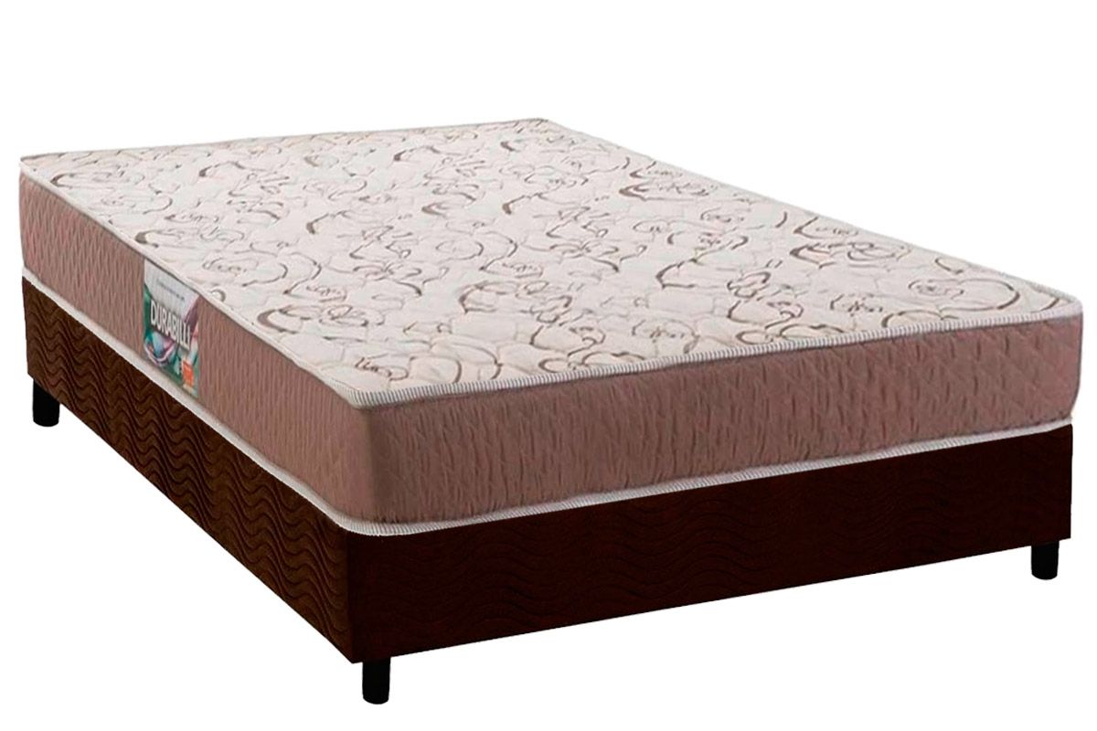 Cama Box CRC +Colchão Ortopédico Durabilli Herval