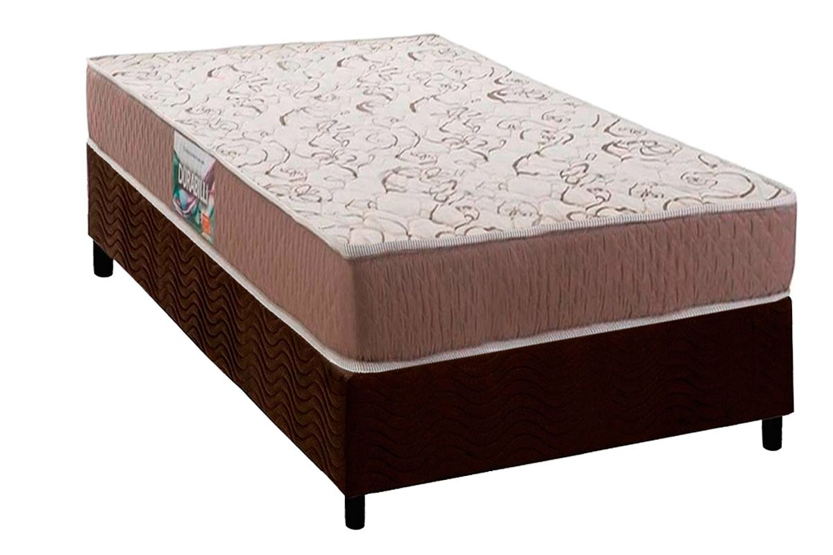 Cama Box CRC +Colchão Ortopédico Durabilli Herval