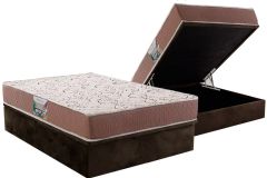 Cama Box Baú Filhão +Colchão Ortopédico Durabilli Herval