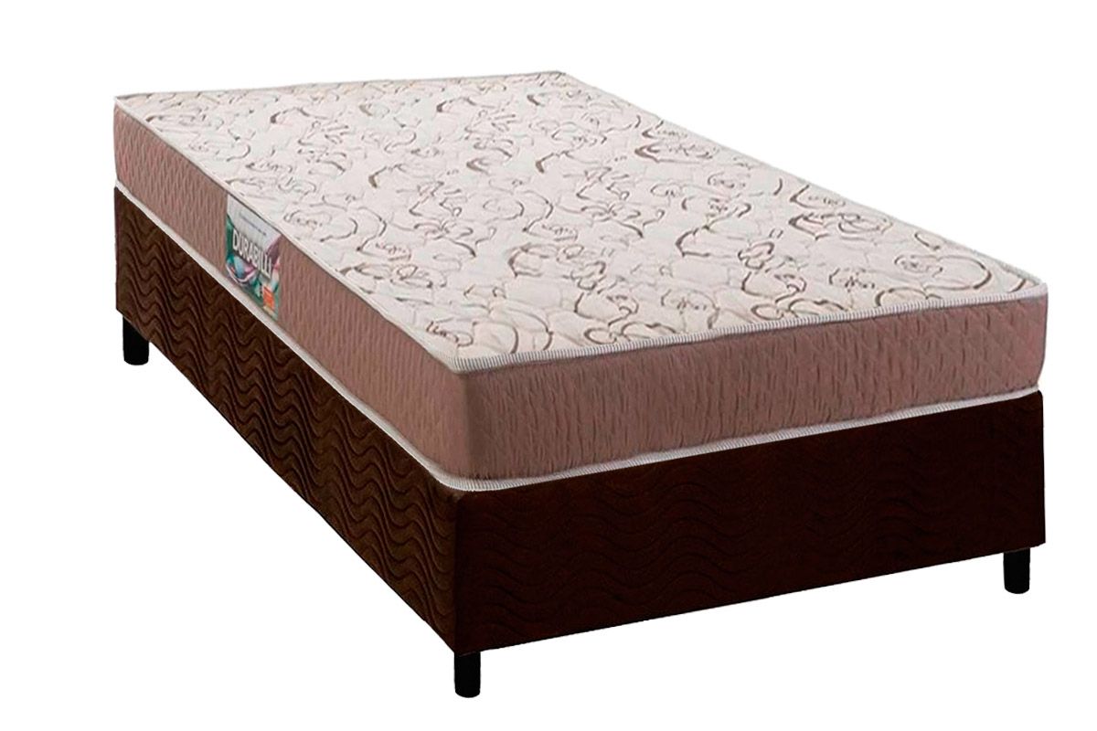Cama Box CRC +Colchão Ortopédico Durabilli Herval