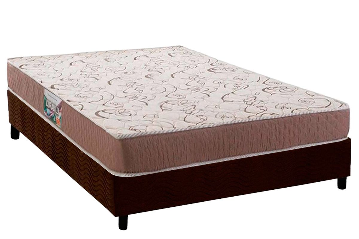 Cama Box CRC +Colchão Ortopédico Durabilli Herval