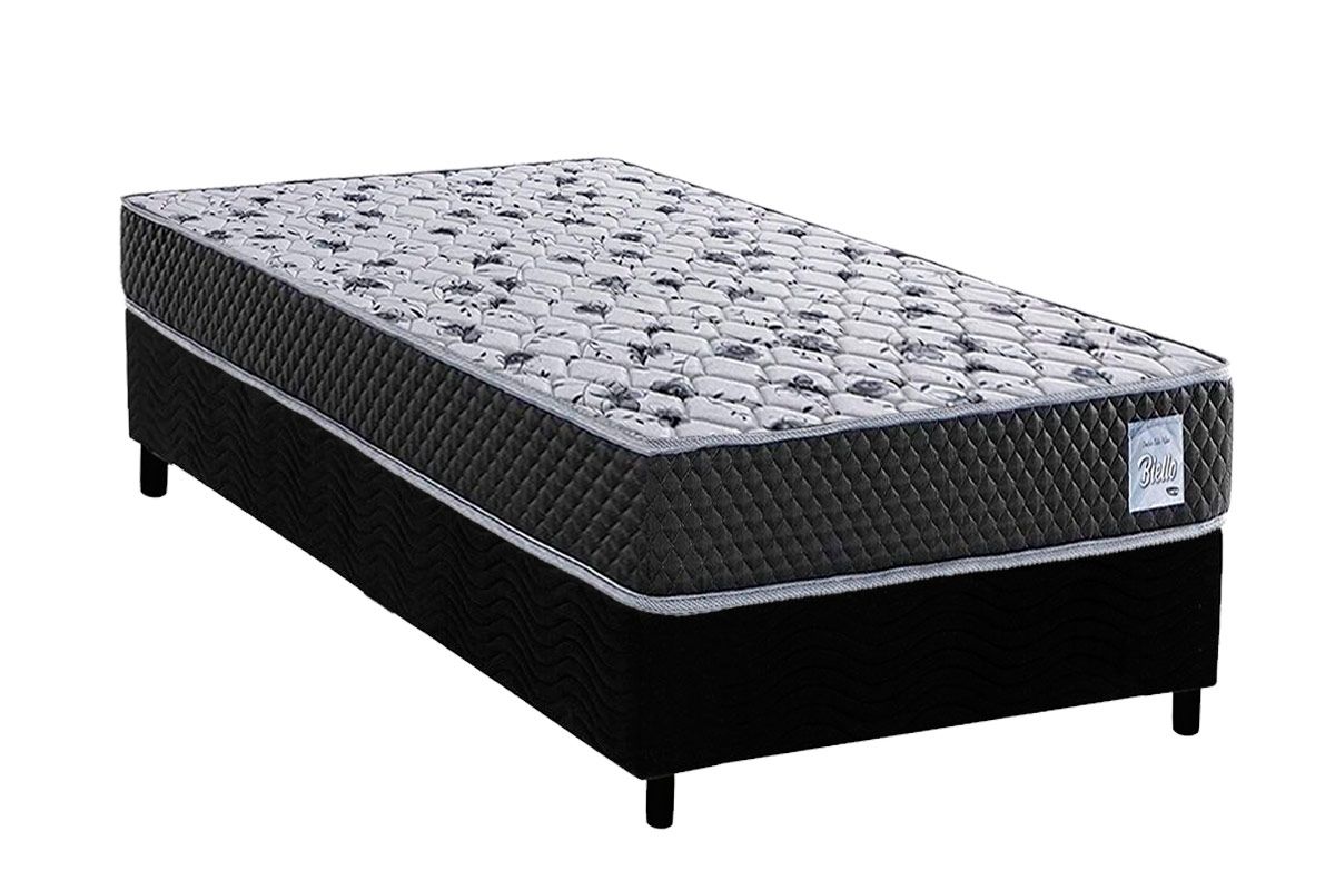 Cama Box CRC +Colchão Ortopédico Biello Herval