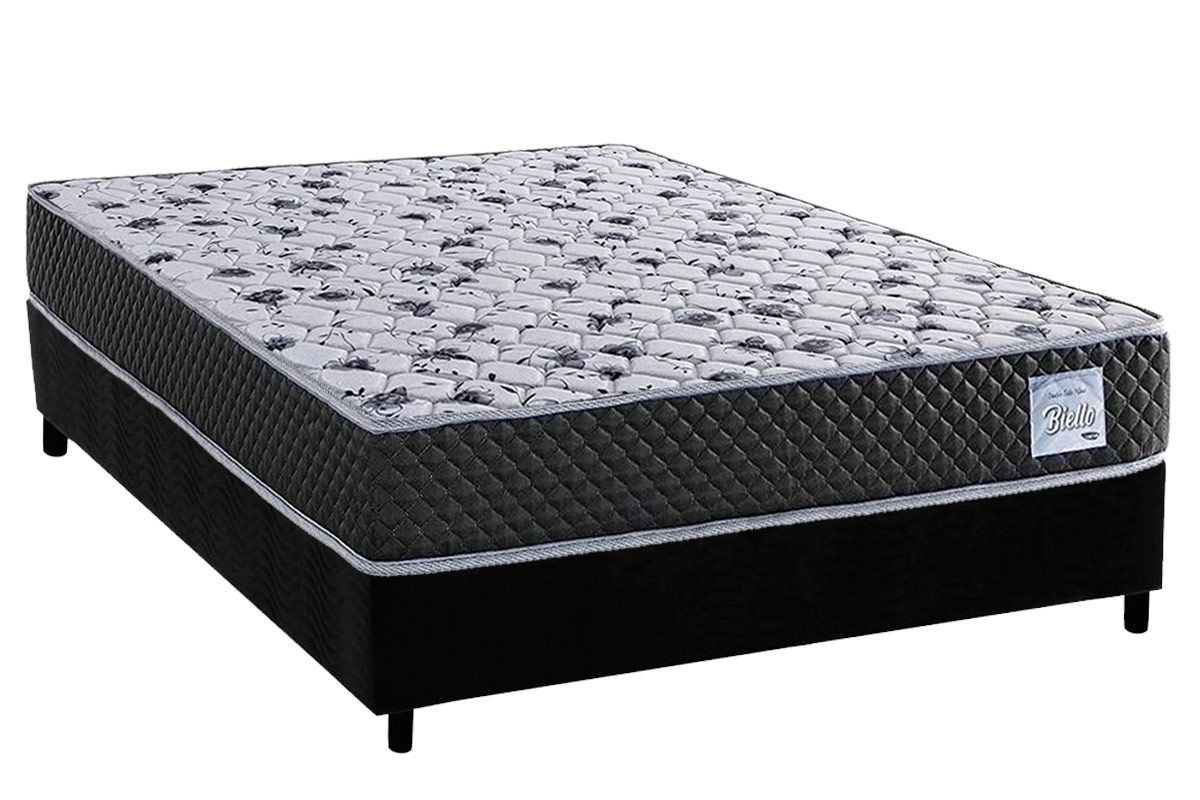 Cama Box CRC +Colchão Ortopédico Biello Herval