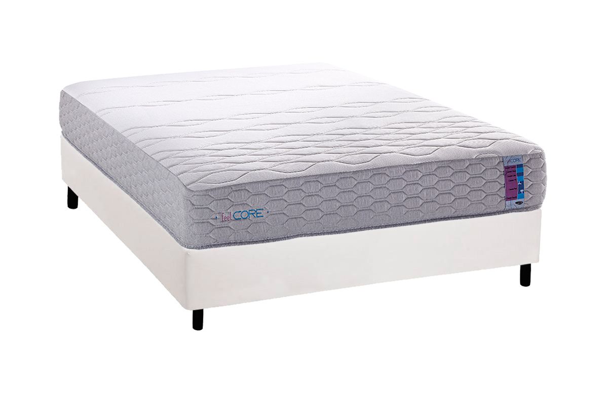 Cama Box CRC +Colchão Espuma Feel Core Herval