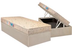 Cama Box Baú Filhão +Colchão D26 Serene Luckspuma