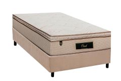 Cama Box Filhão +Colchão Molas Cloud Luckspuma