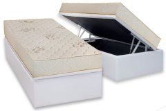 Cama Box Baú Filhão +Colchão D45 Gran Luck Luckspuma