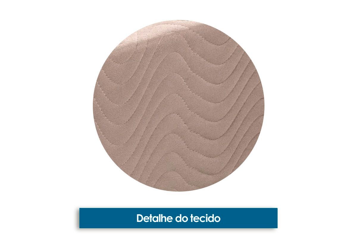 Cama Box CRC +Colchão Espuma D33 Milão Orthoflex
