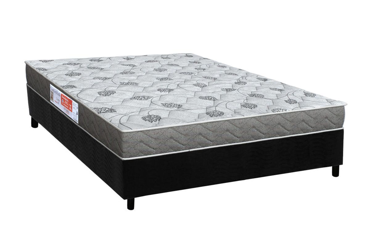 Cama Box CRC +Colchão D45 ComfortPedic Orthoflex