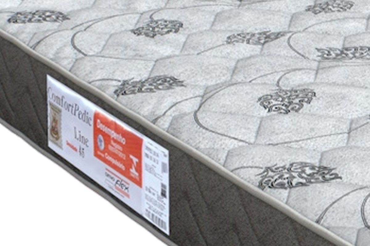 Cama Box CRC +Colchão D45 ComfortPedic Orthoflex