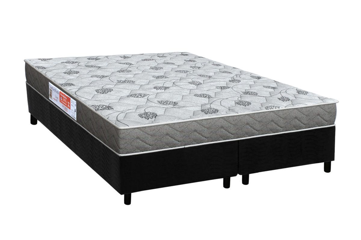 Cama Box CRC +Colchão D45 ComfortPedic Orthoflex