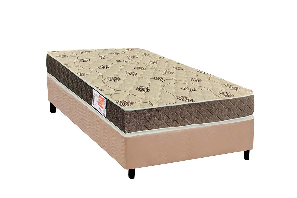 Cama Box CRC +Colchão D33 ComfortPedic Orthoflex