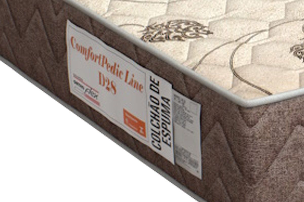 Cama Box CRC +Colchão D28 ComfortPedic Orthoflex
