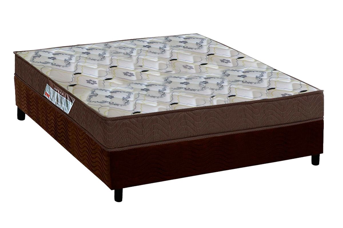 Cama Box CRC +Colchão Ortopédico ISO Mega Ortobom