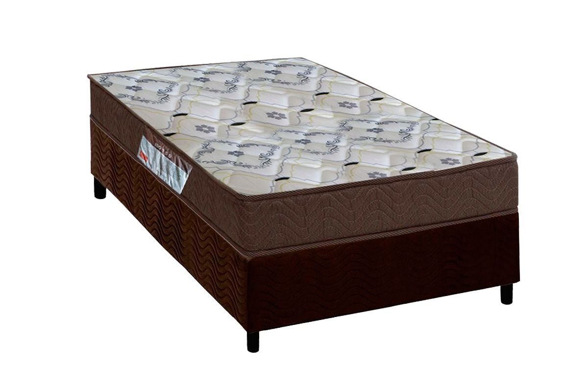 Cama Box CRC +Colchão Ortopédico ISO Mega Ortobom
