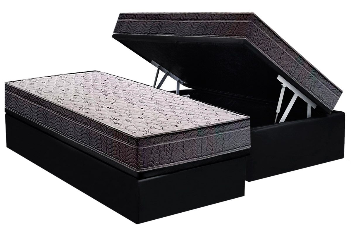 Cama Box CRC +Colchão D20 Physical Hiper Ortobom