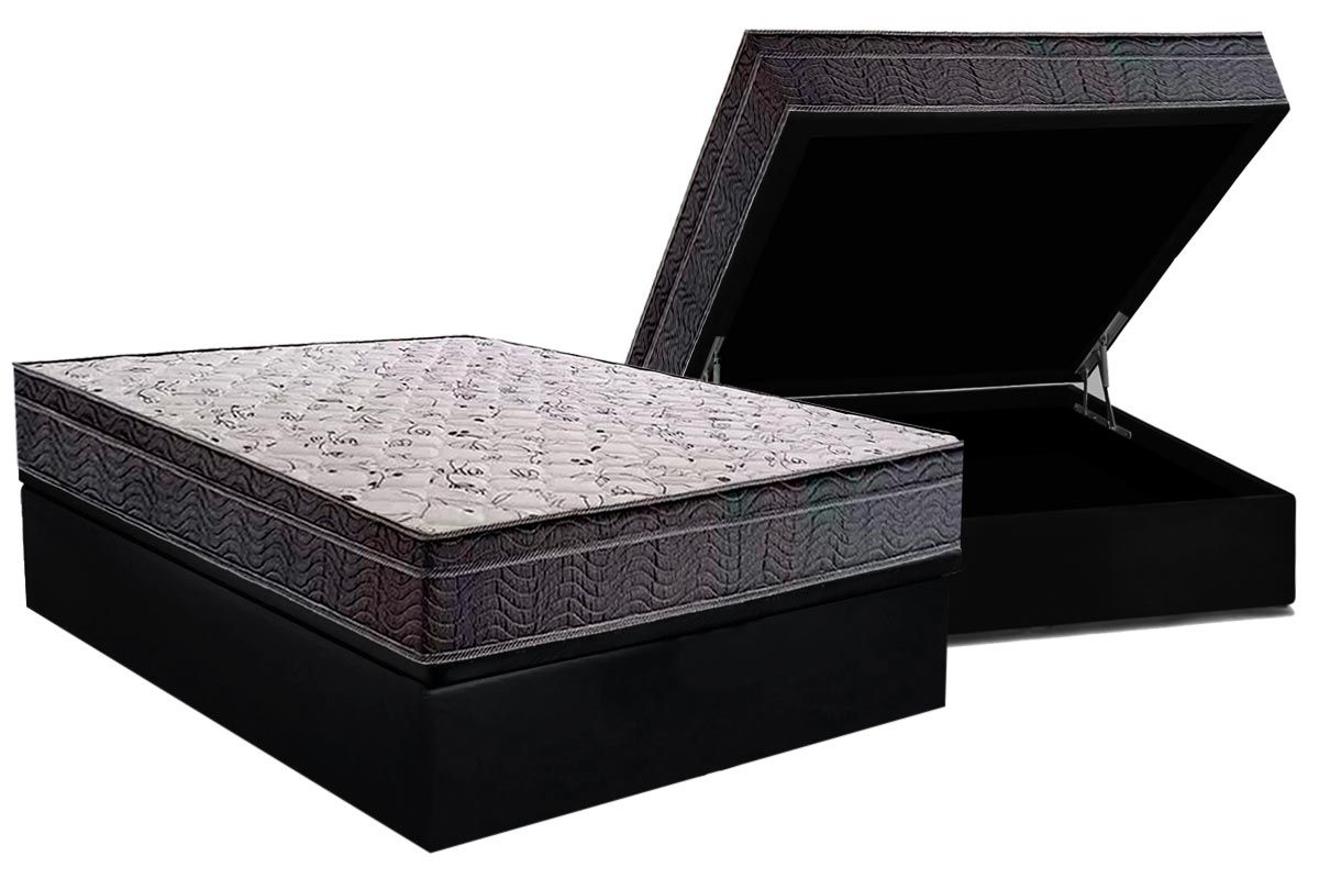 Cama Box CRC +Colchão D20 Physical Hiper Ortobom
