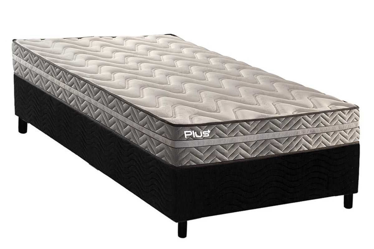 Colchão Espuma D45 Pasquale Plus Euro Pillow Gray - Paropas