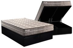 Cama Box Baú Filhão +Colchão D45 Pasquale Paropas