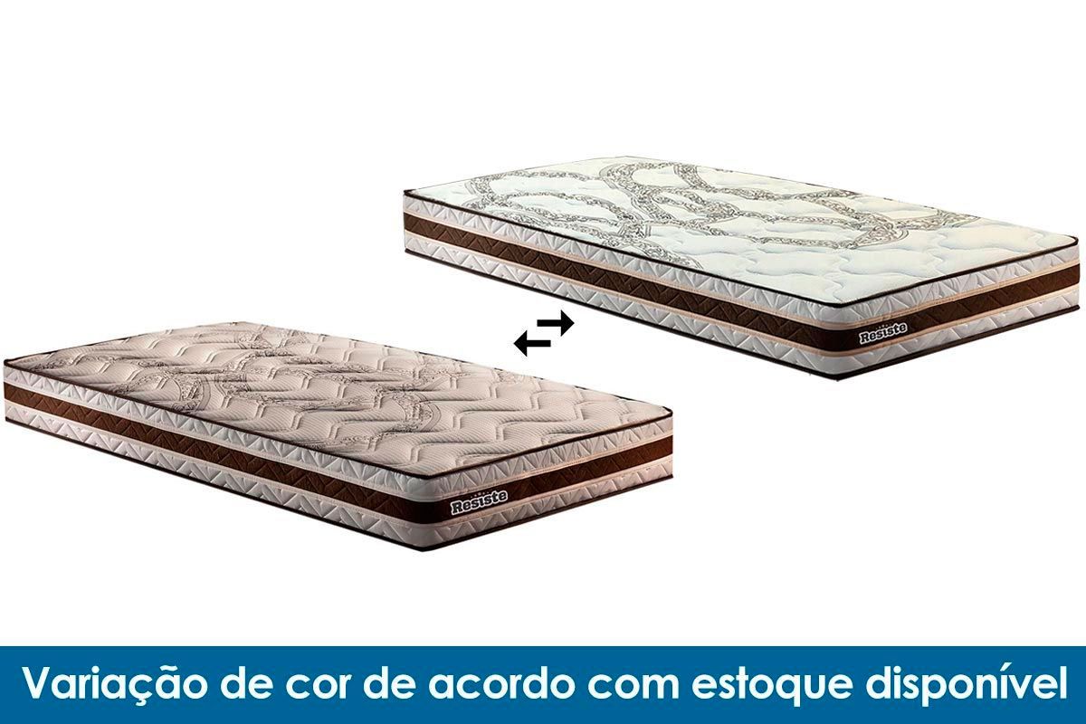 Cama Box Baú CRC +Colchão Ortopédico Resiste Paropas