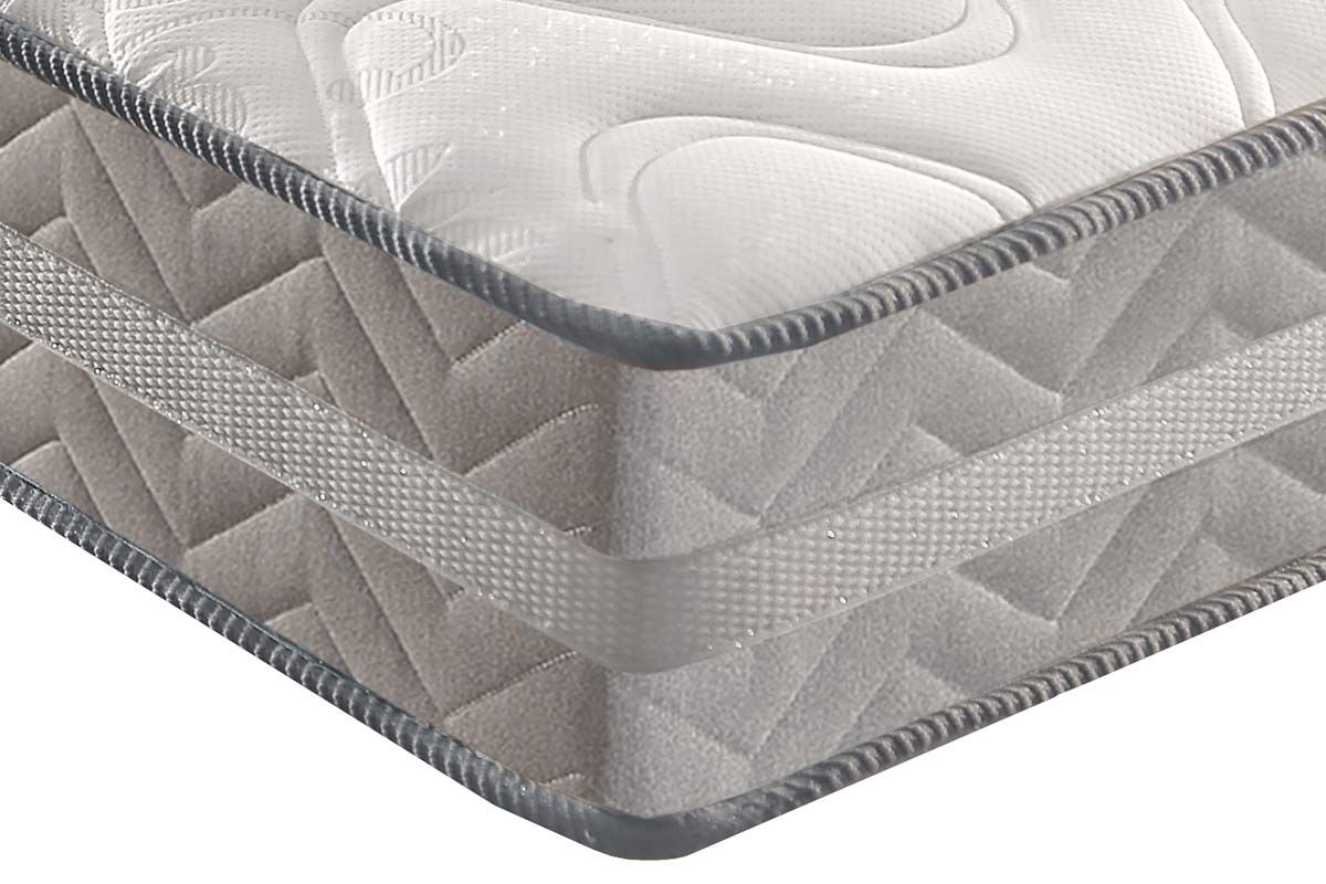 Cama Box Baú CRC +Colchão Ortopédico Master Paropas