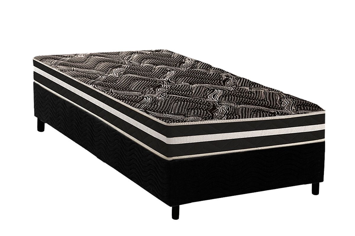 Cama Box CRC +Colchão Ortopédico D80 Master Paropas