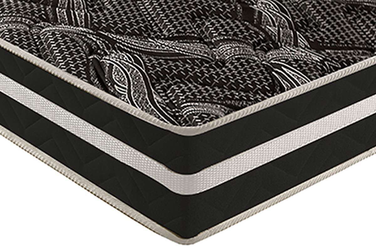 Cama Box Baú CRC +Colchão Ortopédico Master Paropas