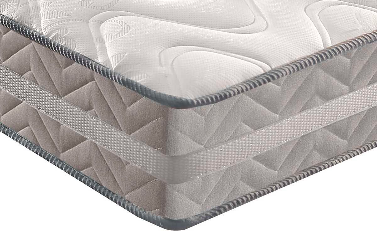 Cama Box Baú CRC +Colchão Ortopédico Master Paropas