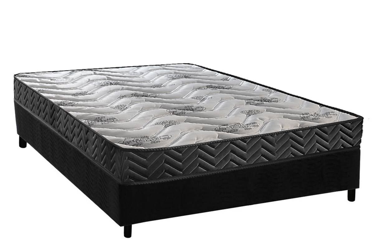 Cama Box CRC +Colchão D45 Pasquale Wave Paropas