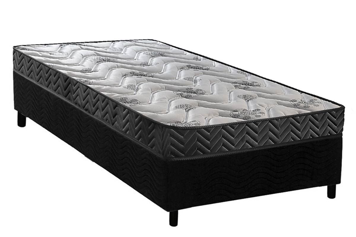 Cama Box CRC +Colchão D45 Pasquale Wave Paropas