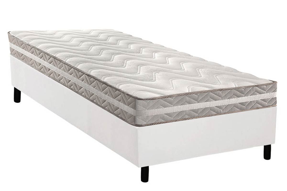 Cama Box CRC +Colchão Ortopédico Pro Sono Paropas