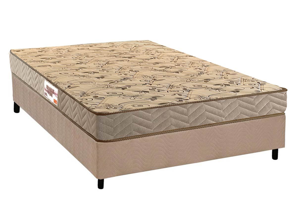 Cama Box CRC +Colchão Ortopédico Royalle Paropas