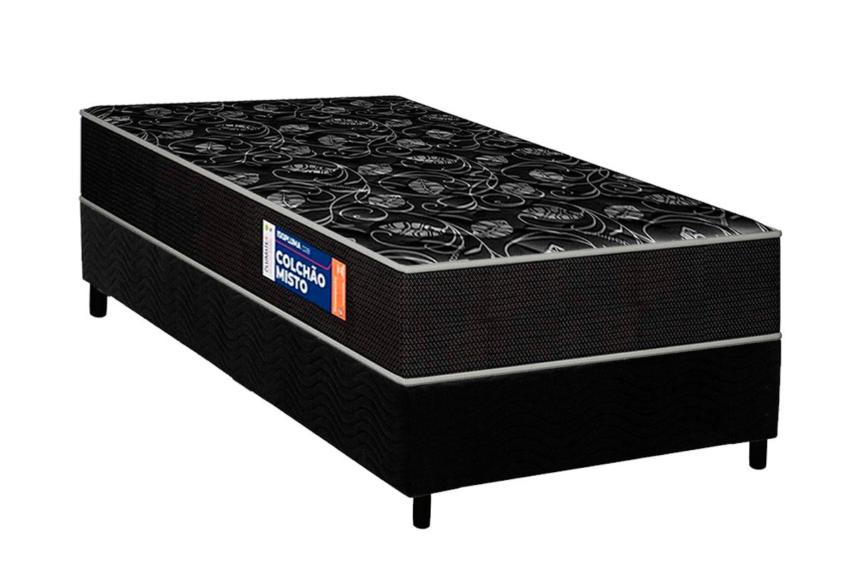 Cama Box CRC +Colchão Ortopédico IsoPluma Plumatex