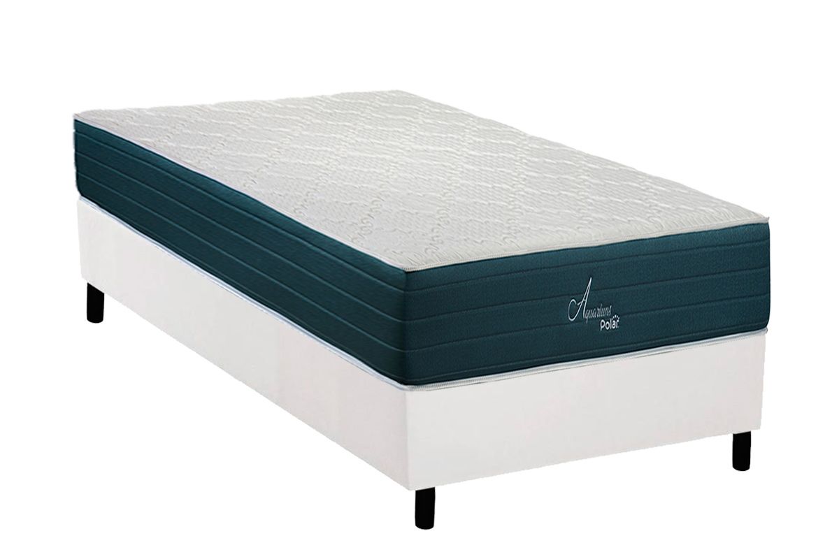 Cama Box CRC +Colchão Molas Aquariuns Polar