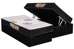 Cama Box Baú Filhão +Colchão Ortopédico Orthoface Polar
