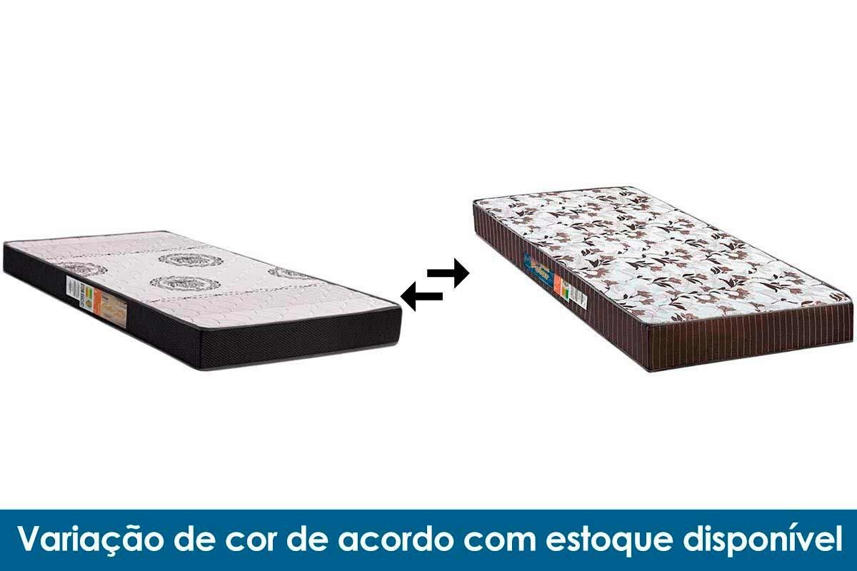 Cama Box Baú CRC +Colchão Ortopédico Orthoface Polar