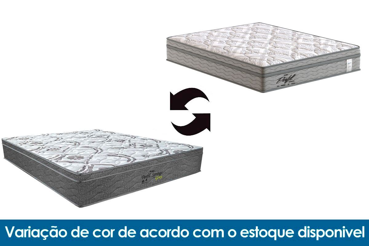 Cama Box Baú CRC +Colchão Molas Springs Probel