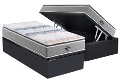 Cama Box Baú Filhão +Colchão Ortopédico Extreme Probel