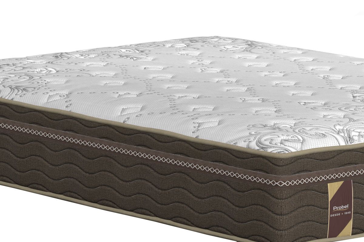 Cama Box Baú CRC +Colchão Espuma D26 ViscoGel Probel