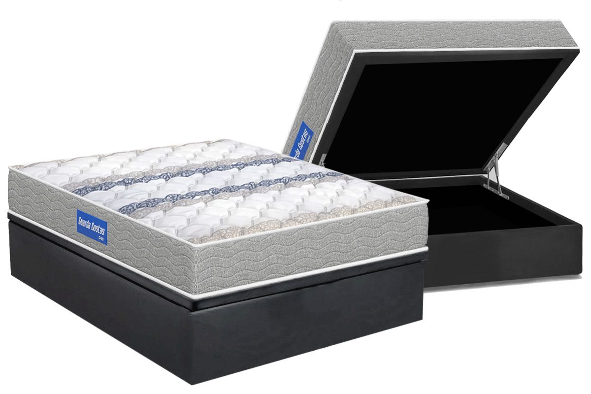Cama Box Baú CRC +Colchão D45 Guarda Costas Probel