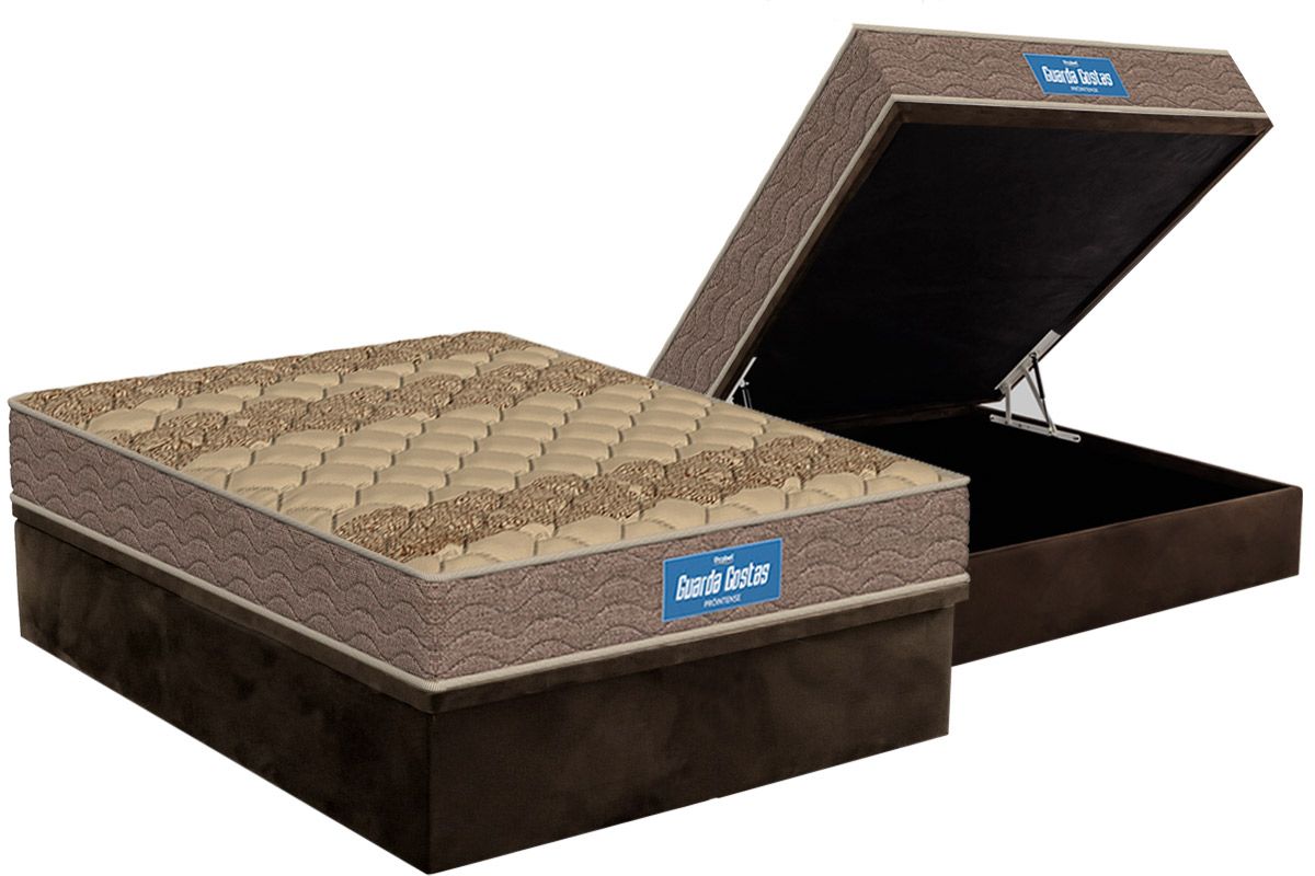 Cama Box Baú CRC +Colchão D33 Guarda Costas Probel