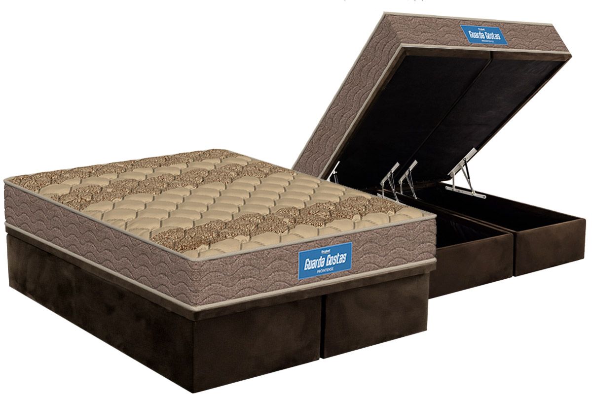 Cama Box Baú CRC +Colchão D33 Guarda Costas Probel