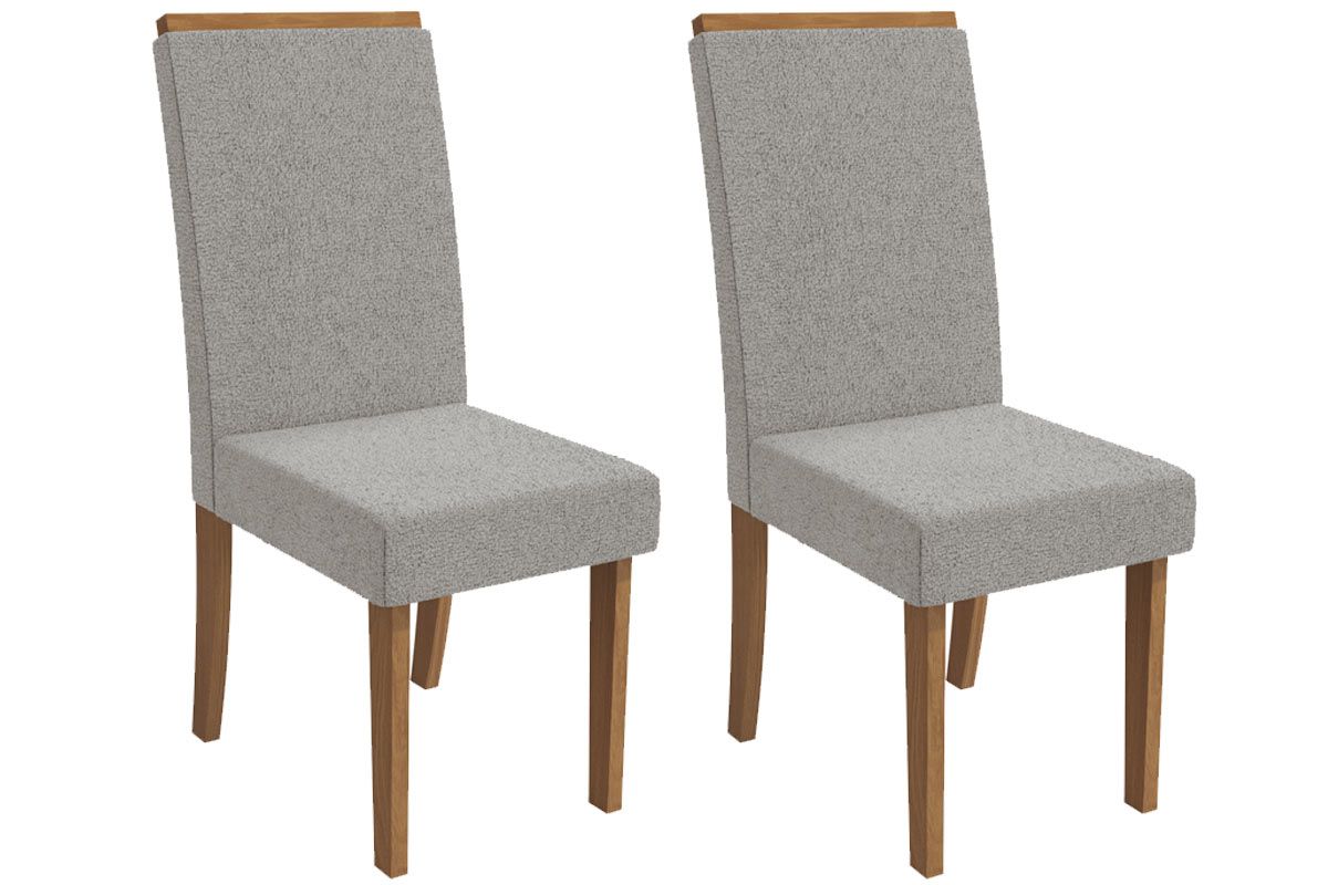 Cadeira Jantar Íris 2CAD142 Madeirado Kit 2 Un Kappesberg Cadeira Jantar Íris 2CAD142 Madeirado Kit 2 Un Kappesberg
