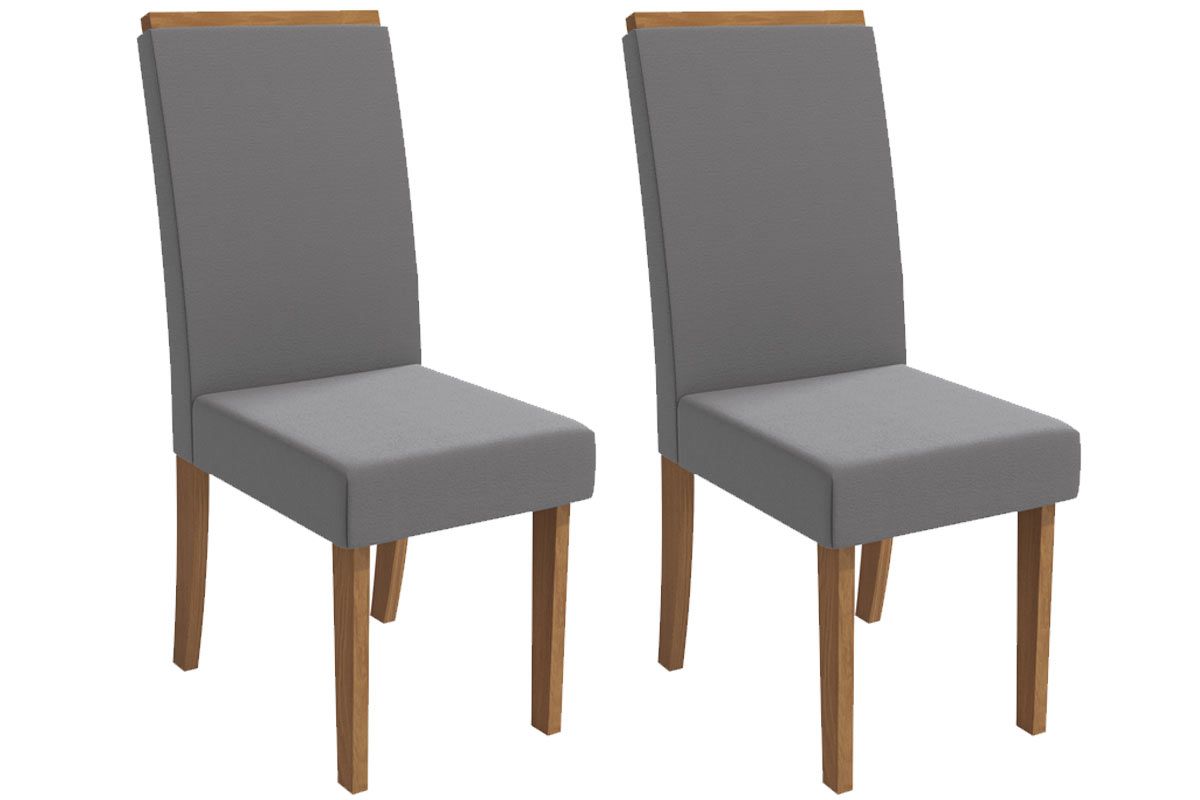 Cadeira Jantar Íris 2CAD142 Madeirado Kit 2 Un Kappesberg Cadeira Jantar Íris 2CAD142 Madeirado Kit 2 Un Kappesberg