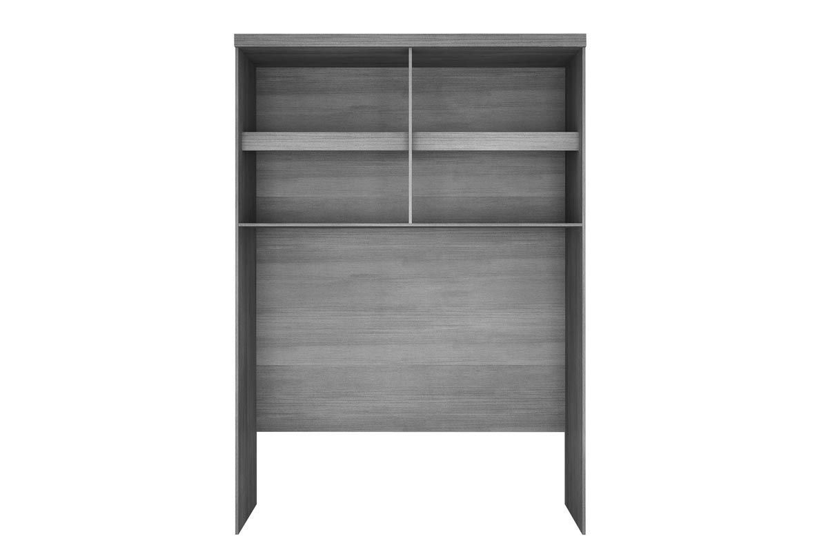 Quarto Casal Completo Rizon/Linea 7 Peças ( 1 Aéreo + 3 Guarda Roupas + 1 Closet Obliquo + 2 Complementos) QCM106 Novo Horizonte