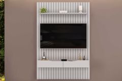 Rack Bancada c/Painel p/ TV até 55 Pol Pratic 143cm - DJ Móveis