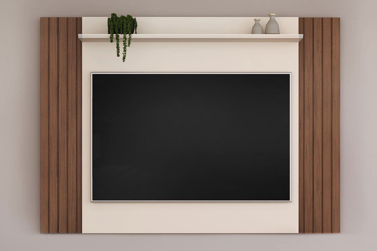Painel Home p/ TV até 50 Pol Trend Extensível 108/136cm DJ Móveis
