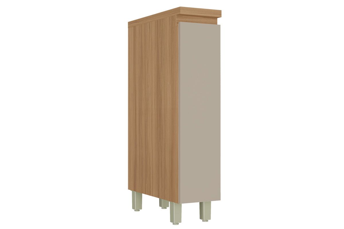 Balcão Cozinha Nesher Rainha Porta Tempero 20cmNature/Greige Balcão Cozinha Nesher Rainha Porta Tempero 20cmNature/Greige